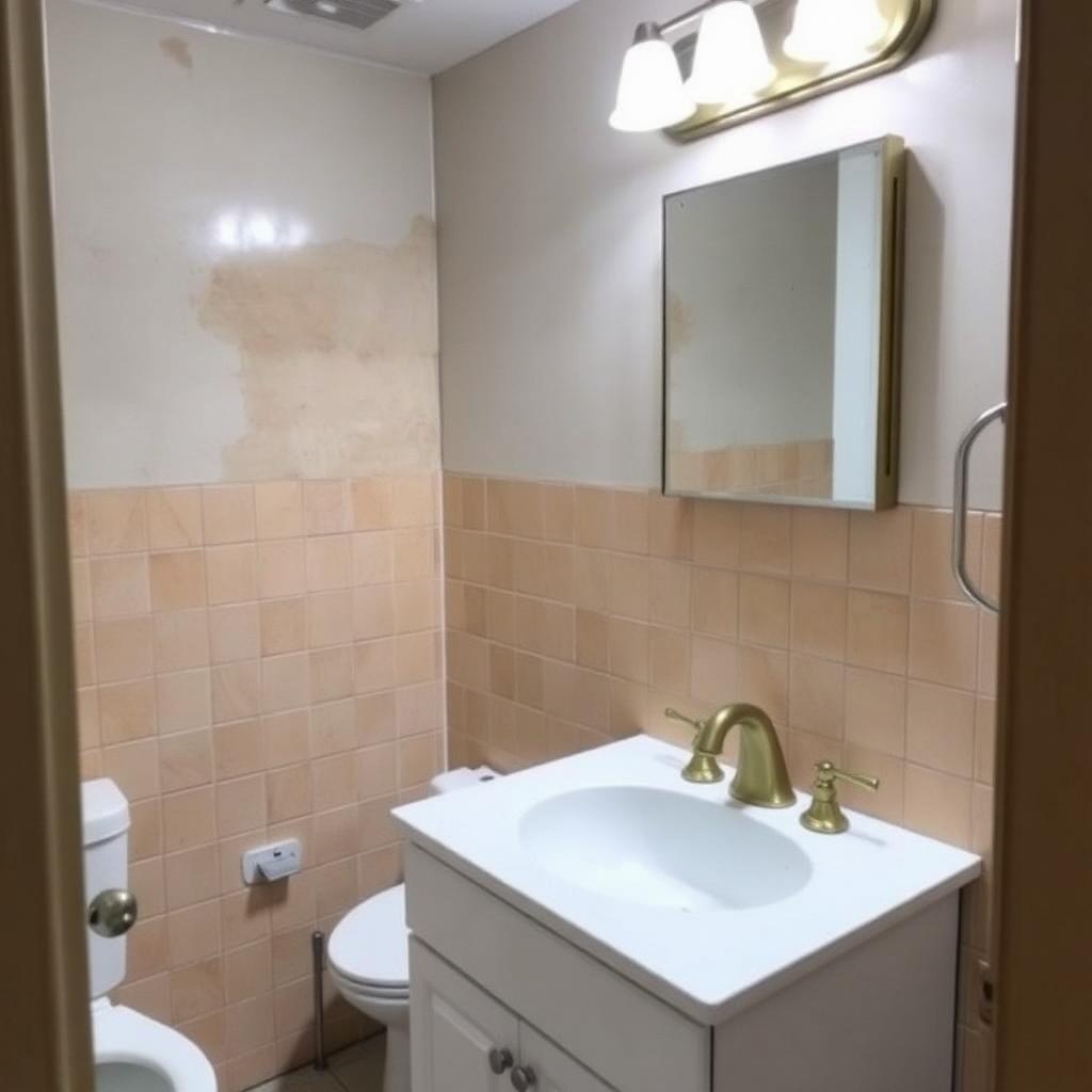 Bathroom remodel — before