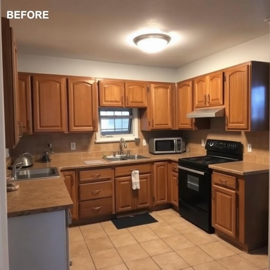 Kitchen renovation — before